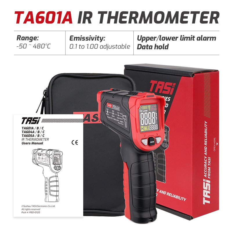 Industrial Laser Temperature - Termometro a Infrarossi TA601A TA601B TA601C,