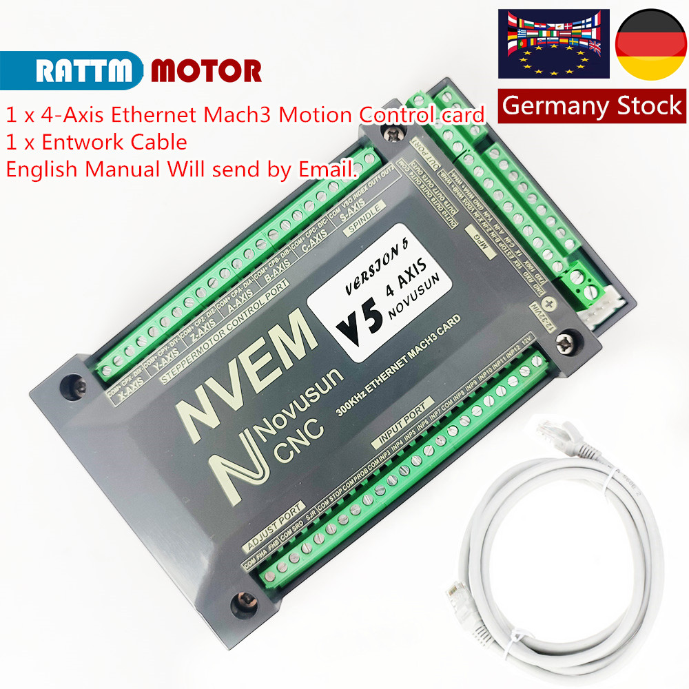 Breakout Board Mach3 - NUOVO 2024 Ultimo Controller di Movimento