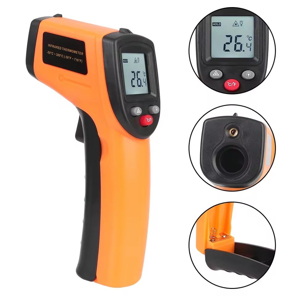 Industrial Laser Temperature - Nuovo Termometro Digitale a Infrarossi T600