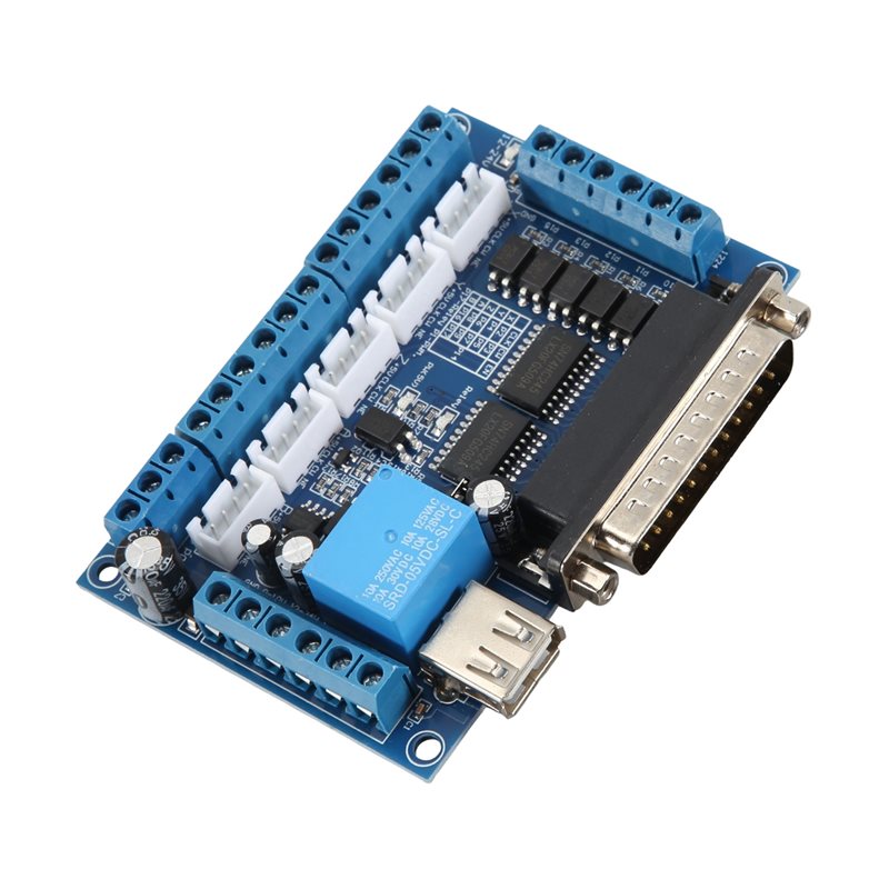 Breakout Board Mach3 - Scheda Driver A84E per Macchina Incisore
