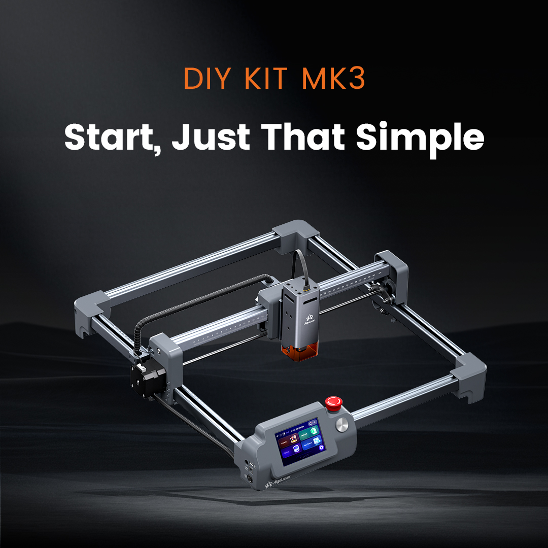 Industrial Grade Laser Cutter - AlgoLaser DIY KIT MK3 Incisore Laser