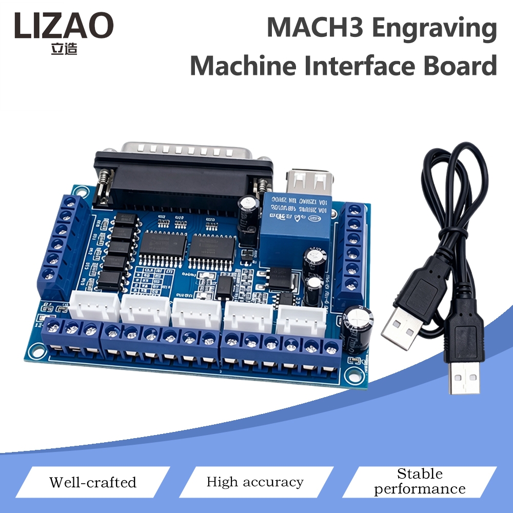 Breakout Board Mach3 - Scheda di controllo CNC MACH3 a