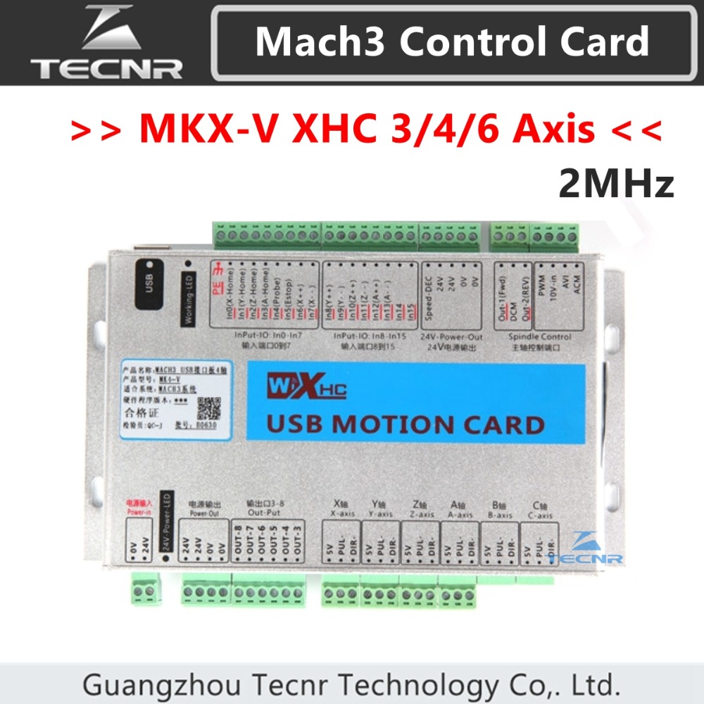 XHC Mach3 MKX-V 3 4 scheda di  - Breakout Board Mach3 recensione e prezzo