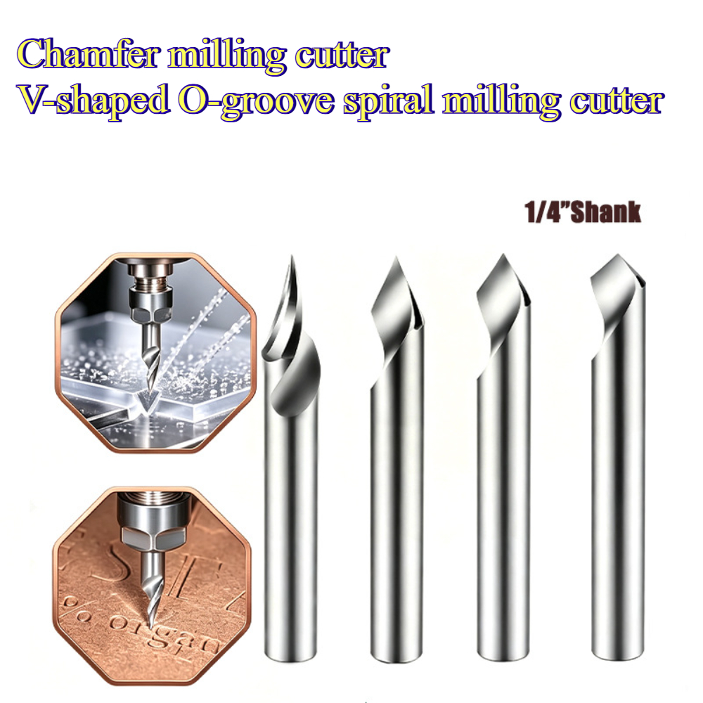 Fresa a spirale a V per router - Cnc Router Bit recensione e prezzo