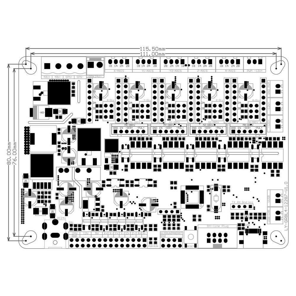 Scheda di controllo offline Gr - Breakout Board Mach3 recensione e prezzo