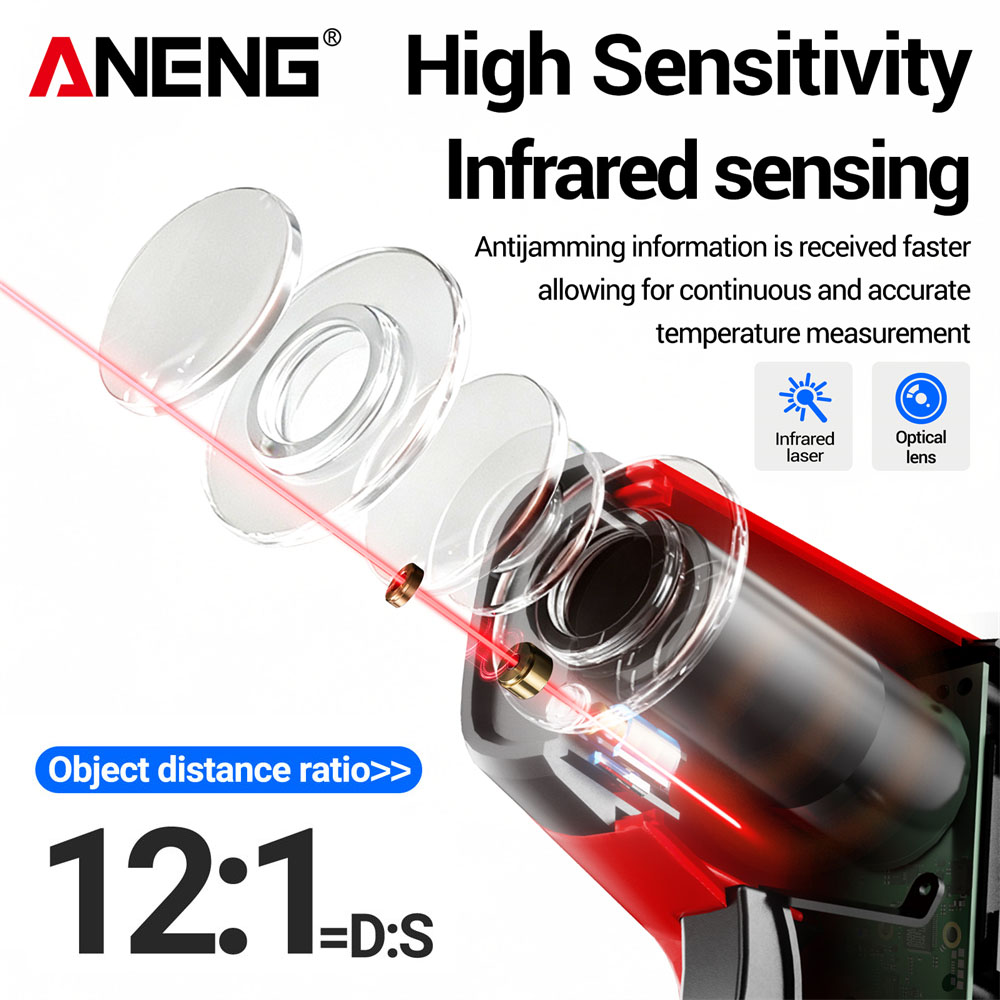 Termometro Digitale a Infraros - Industrial Laser Temperature recensione e prezzo