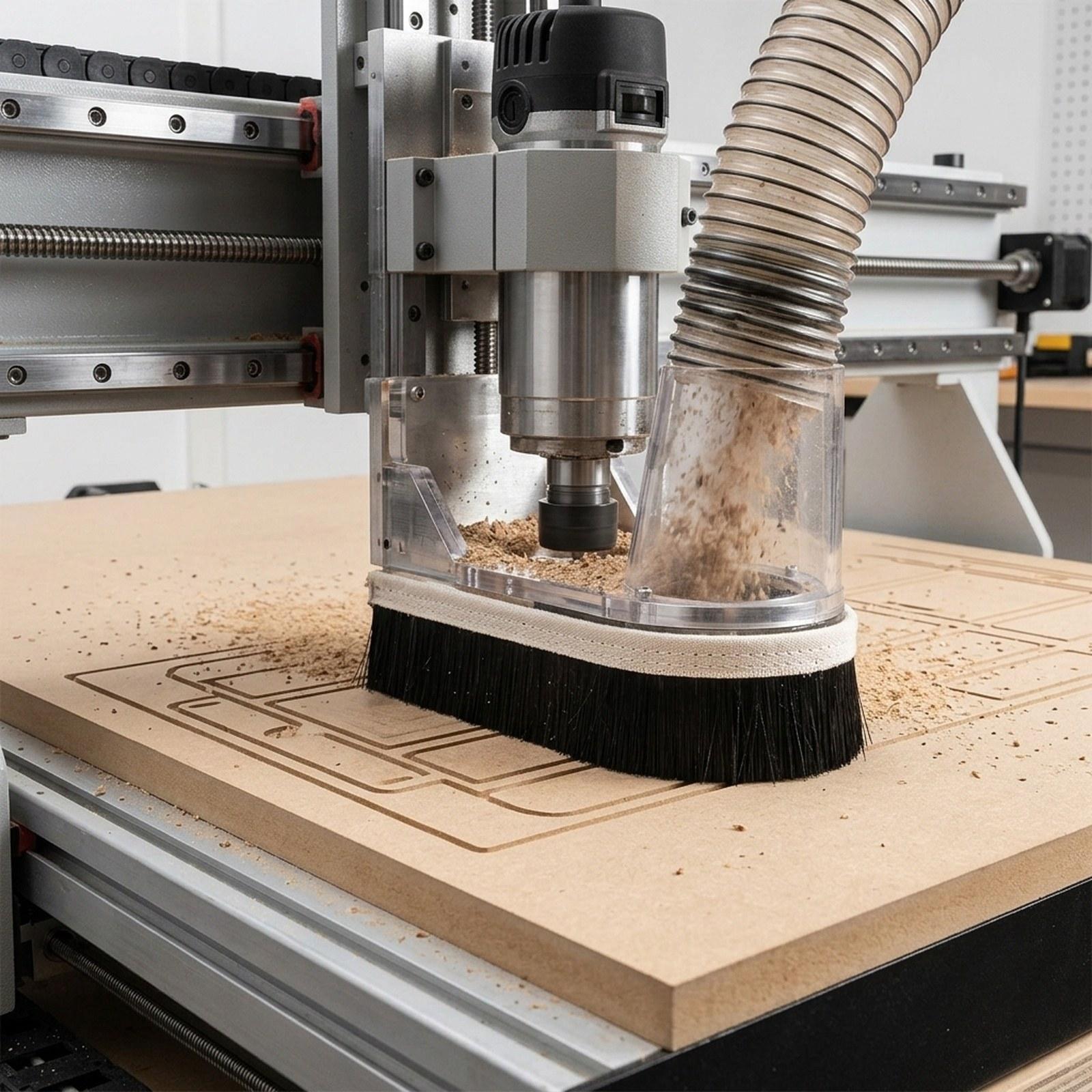 Spazzola per vuoto CNC di rica - Dust Shoe Cnc recensione e prezzo