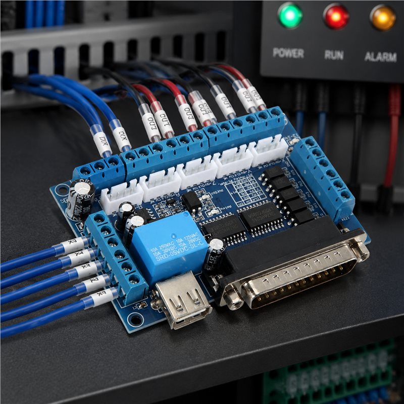 Scheda Driver A84E per Macchin - Breakout Board Mach3 recensione e prezzo