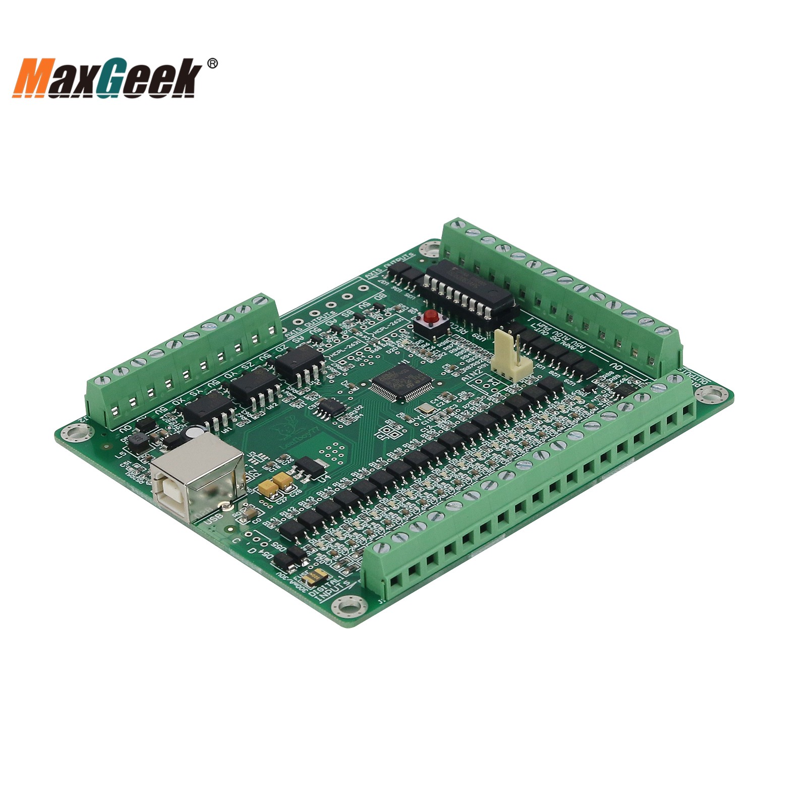Maxgeek LF77-AKZ250-USB3-NPN C - Breakout Board Mach3 recensione e prezzo