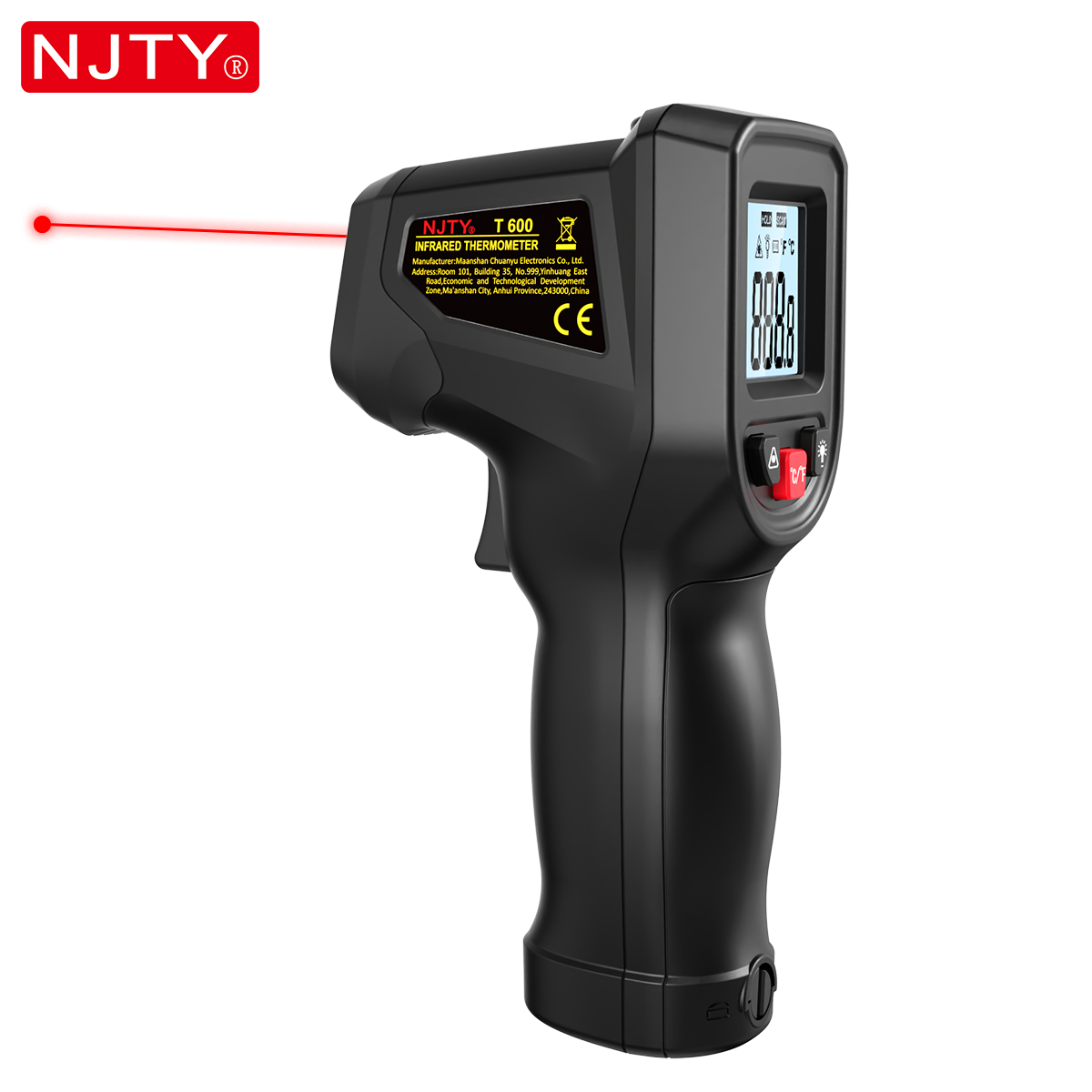 NJTY T600 Termometro a infraro - Industrial Laser Temperature recensione e prezzo