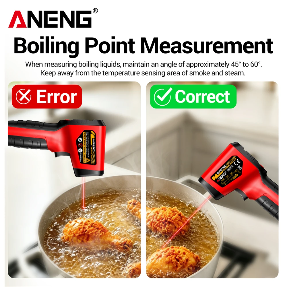 ANENG TH204 Termometro a Infra - Industrial Laser Temperature recensione e prezzo