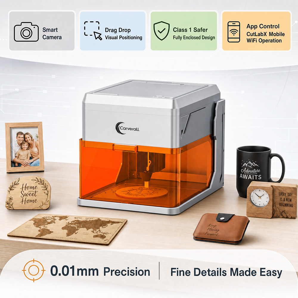 Carverall A1PRO Incisore Laser - Industrial Grade Laser Cutter recensione e prezzo