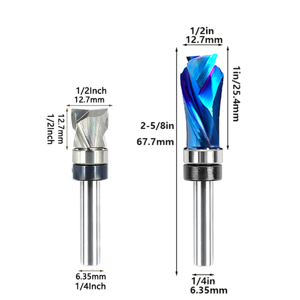 Fresa a spirale per rifilatura - Cnc Router Bit recensione e prezzo